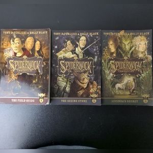The Spiderwick Chronicles Books 1-3 By Tony Diterlizzi And Holly Black